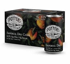 Potters Imperial Dry Cider 6pk Can