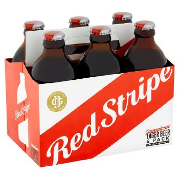 Red Stripe Jamaican 6pk Bottles