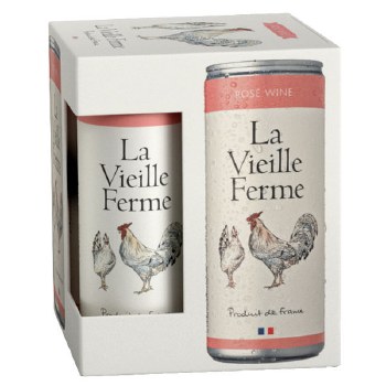 La Vieille Ferme Rose 4pk Cans