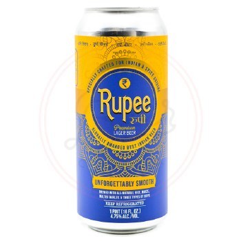 Rupee Lager 16oz 4pk Cans
