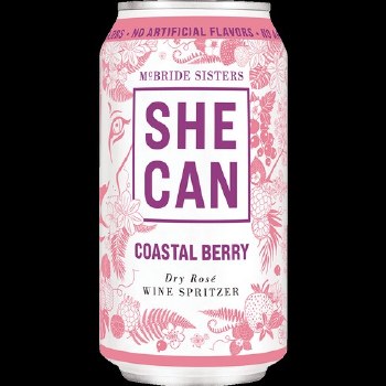 She Can Berry Dry Rose Spritzer 375ml Can