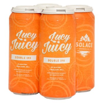 Solace Lucy Juicy 16oz 4pk Cans