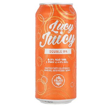 Solace Lucy Juicy Double IPA 19.2 Oz. Can