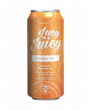 Solace Lucy Juicy Double IPA 19.2 Oz. Can