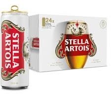 Stella Artois 6 12 or 24pk Can