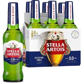 Stella Artois Liberte Non Alcoholic 6pk Bottles