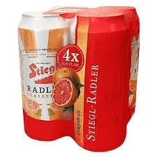 Stiegl Grapefruit Radler 16oz 4pk Cans