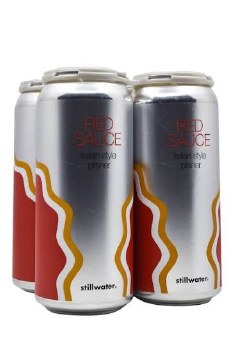 Still Water Red Sauce Pilsner 4pk Cans