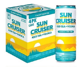 Sun Cruiser Iced Tea 4pk Cans