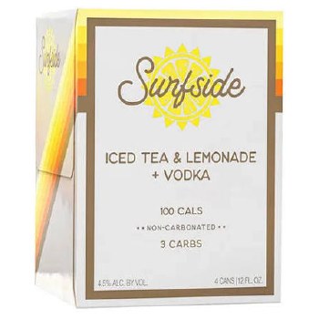 Surfside Iced Tea and Lemonade and Vodka 4pk Cans