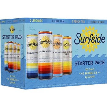 Surfside Starter Seltzer Variety 8pk Cans