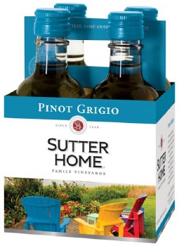 Sutter home Pino Grigio Single & 4pk