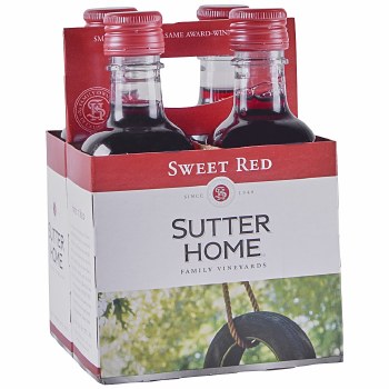 Sutter Home Sweet Red 4pk 187ml