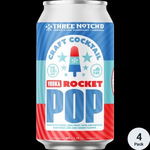 3 Notch'd Rocket Pop 4pk Cans 3 Notch'd Rocket Pop 4pk Cans