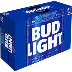 Bud Light Suitcase 24pk Cans