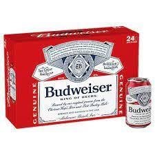 Budweiser Suitcase 24pk Cans