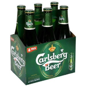 Carlsberg Copenhagen 6 Pack Bottles
