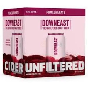 Downeast Pomegranate Cider 4pk Cans