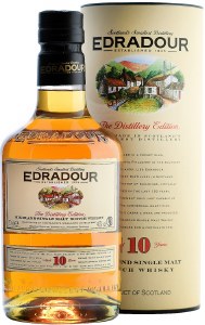 Edradour 10 Year Single Malt Whiskey 750ml