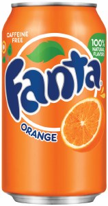 Fanta Orange 12oz Can