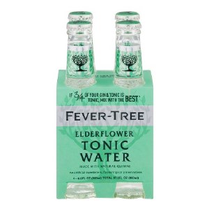 Fever Tree Elderflower Tonic 4pk Bottles