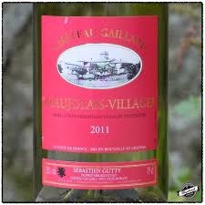 Sebastian Gutty Chateau Gaillard Beaujolais Villages 750ml