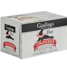 Goslings Ginger Beer Diet Single 12oz Can