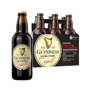 Guinness Extra Stout 6pk Bottles