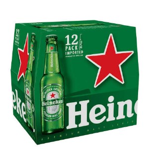 Heineken Regular 12/24pk Bottles
