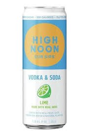 High Noon Lime Seltzer