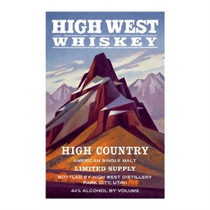 High West High Country American Single Malt Whiskey 750ml