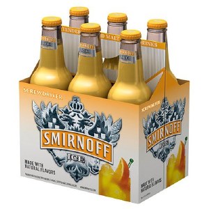 Ice Smirnoff Screw Driver 6pk