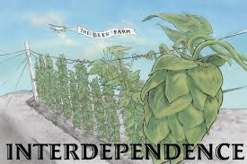 Brookeville Interdependence Mosaic Hop IPA 16oz 4pk Cans
