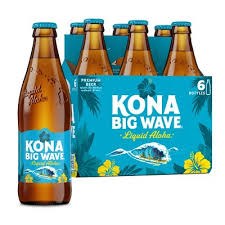 Kona Big Wave Golden Ale 6pk Bottles
