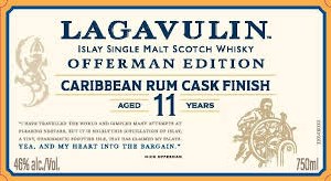 Lagavulin Offerman Edition Caribbean Rum Cask Finish 11 Years Single Malt Whiskey 750ml