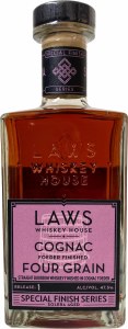 Laws Cognac Foeder Finished Four Grain Straight Bourbon Whiskey 750ml