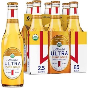 Michelob Ultra Pure Gold 6pk Bottles