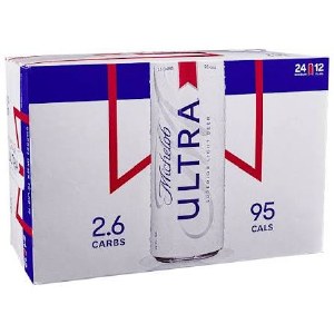 Michelob Ultra Suitcase 24pk Cans