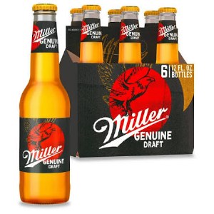 Miller Genuine Draft 6pk 12oz Bottles