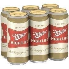 Miller High Life 6pk Cans