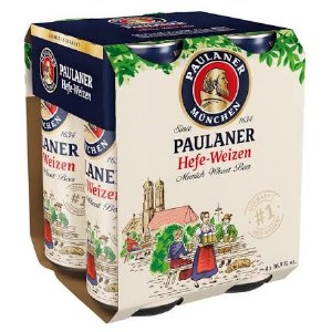 Paulaner Hefe Weizen 4pk Cans