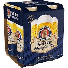 Paulaner Oktuberfest 4pk Cans