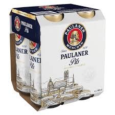 Paulaner Pils 4pk Cans
