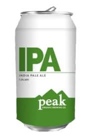 Peak Organic IPA 12oz 6pk Cans