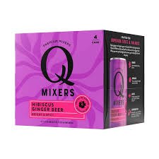 Q Hibiscus Ginger Beer 4pk C