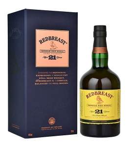 RedBreast Single Pot Still 21 Year Irish Whiskey 750ml