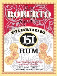 Ron Roberto 151 Rum 1L