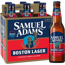 Sam Adams Boston Lager 6pk Bottles