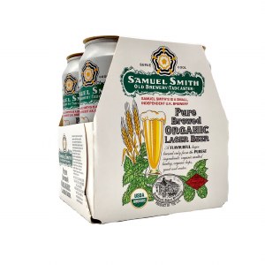 Samuiel Smith Organic Lager 4pk Cans