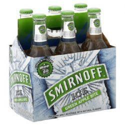 Smironoff Ice Green Apple 6pk 12oz Bottle